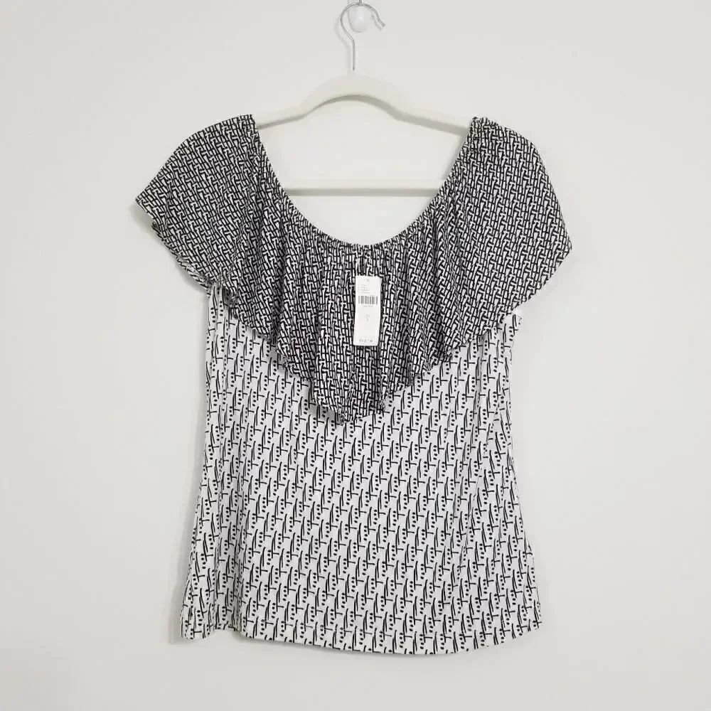 NWT Anthropologie postage stamp top S